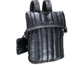 Metallic Quilted Backpack Size 18"