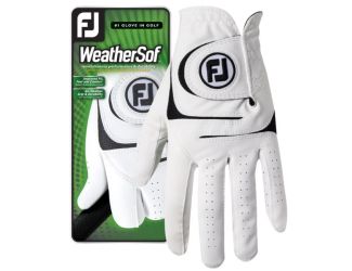 FootJoy WeatherSof Golf Gloves (3 Pack) - Right Hand/XL