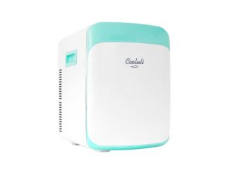Classic 15L Mini Fridge Teal/White