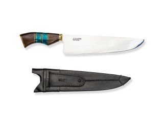 Chef Picanha 10-inch Stainless Steel Knife in Green