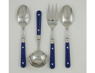 Ginkgo LePrix Bright Blue 4 pc Hostess Set