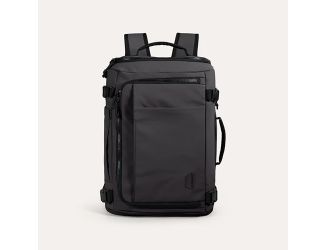 Blast Quick Access 28L Carry On Travel Backpack in Navy Blue