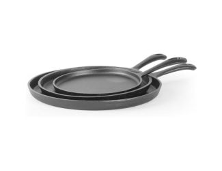 Cast Iron Griddle Set Size 3 Pieces