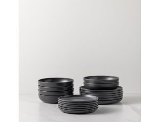 Pacifica 18-piece place setting w/ pasta bowl