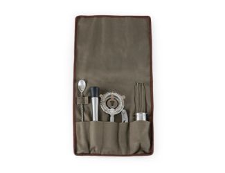 Bar Tool Roll Up Kit - Khaki