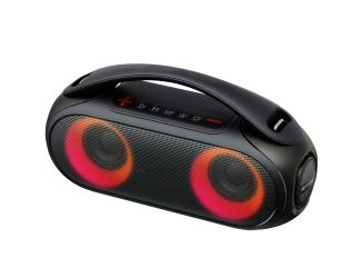 Portable Bluetooth Speaker w/ RGB Panel & Shoulder Strap