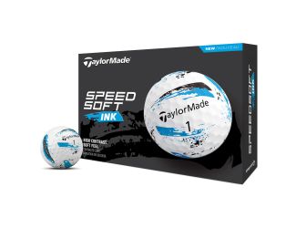 TaylorMade SpeedSoft Ink Blue 2024 Golf Balls - 1 Dozen