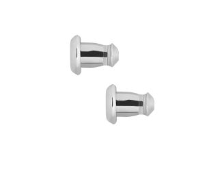 PARIKHS LuxLock World's most secure US-Patent  Replacement Earring Back in 14k White Gold