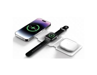 Chargeworx - TRIPLE WIRELESS CHARGING PAD