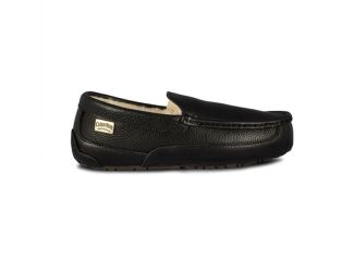 Mens Jackson Moccasi Leather-Black-9