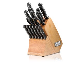 Essentials 15pc Knife Block Set