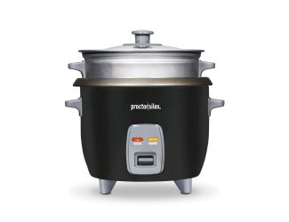 6 Cup Rice Cooker & Steamer Black