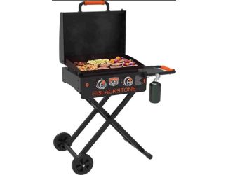 Blackstone On The Go Scissor Cart Griddle W/Hood Size 22"