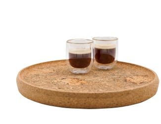 Ori Round Cork Amenity Tray