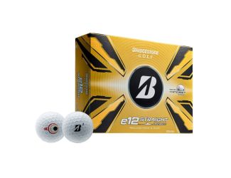 e12 Straight Golf Balls - White