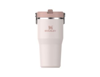 The IceFlow Flip Straw Tumbler 20oz - Rose Quartz