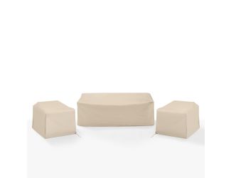 3Pc Outdoor Furniture Cover Set