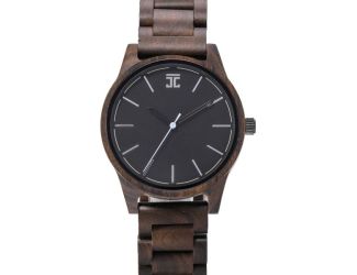 Blue Ringer  Dark Sandalwood Wooden Watch
