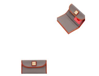 Pebble Grain Continental Clutch