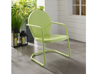 Griffith Metal Chair In Key Lime