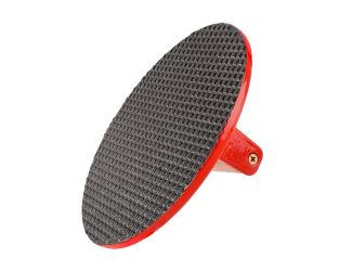 9 - Inch Cast Iron Steak Press -  (Red)