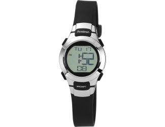 Women's Chronograph Black Resin Stainless-Steel Watch