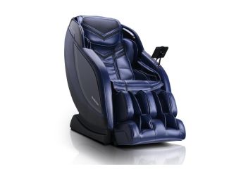 Brookstone - 650 Blue Black / Massage Chair