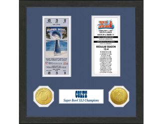 Indianapolis Colts Super Bowl Championship Ticket Collection