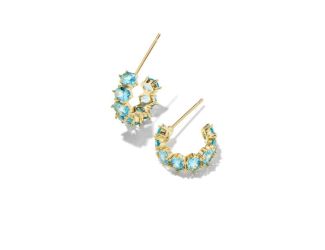 Cailin Crystal Huggie Earrings