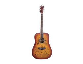 Deep Forest Burl Dreadnought Acoustic Guitar