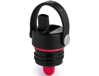 Standard Mouth Flex Straw Cap - Black