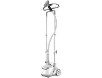 Professional Garment Steamer with Food Pedals, Silver