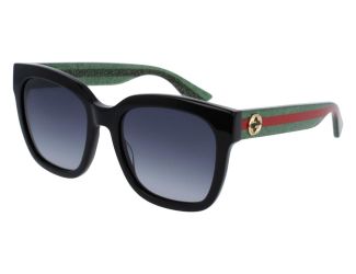 Women's Round Sunglasses - Black/Grey