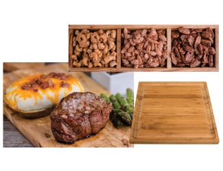 Beef Filet & Twice Baked Potato w/Nut Trio