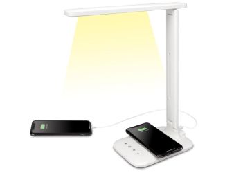 LED Desk Lamp with Wireless Charging