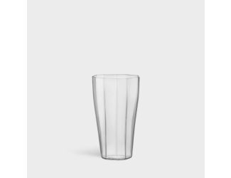 Reed Vase Clear Medium