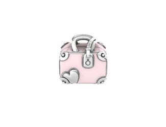 Pink Travel Bag Charm