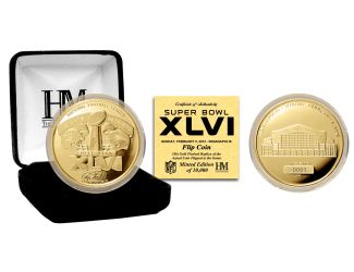 Super Bowl XLVI Flip Coin
