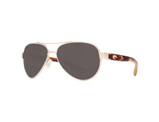 Loreto Polarized Sunglasses  - Rose Gold/Gray