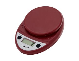 Escali - Primo Digital Scale, Warm Red