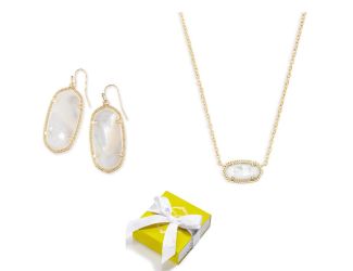 Classic Ivory MOP 2 Pc Gift Box Set