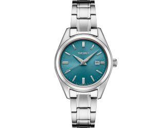 Essentials SS Quartz Blue Dial