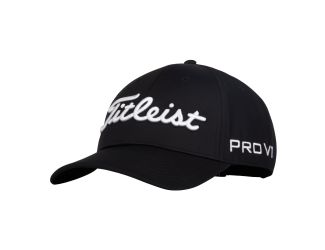 Tour Performance Hat - Black/White