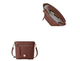 Saffiano Small Zip Crossbody