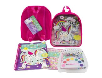 Unicorn Travel Coloring & Activity Backpack