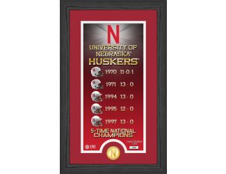 University of Nebraska Legacy Bronze Coin Photo Mint