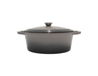 Neo 5qt Cast Iron Oval Cov Dutch Oven, Oyster