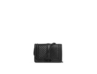 Chevron Quilted Small Crossbody