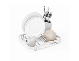 Sinkin Dish Rack  Wht/Nkl