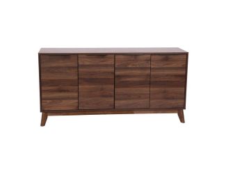 Jefferson Dark Walnut TV Stand